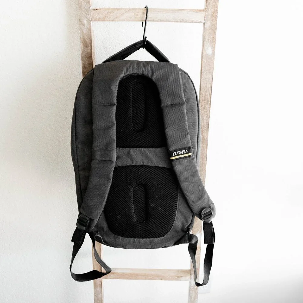 Olympia Black Backpack 20